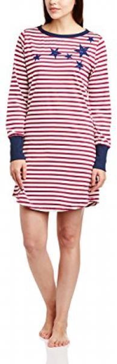 Esprit – Stars Stripe - Nachtkleed - 104EF1Y013 - Stripe White/Red - 36