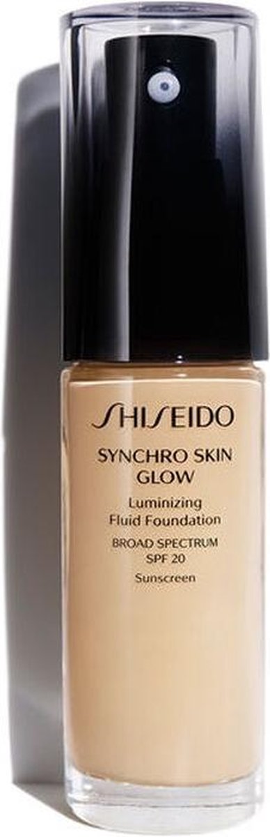 Shiseido Synchro Skin Glow Luminizing Fluid Foundation Pompflacon Crème 30 ml