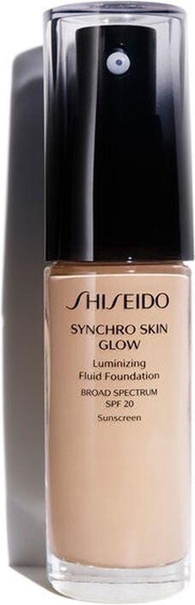 Shiseido - Liquid (Luminizing Fluid Foundation) Synchro Skin Glow SPF 20 (Luminizing Fluid Foundation) 30 ml Rose 2 (L)