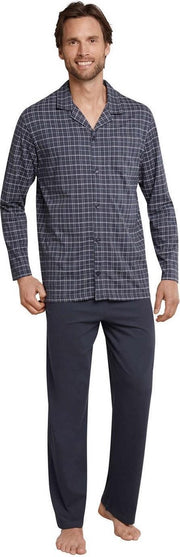 Schiesser – Ebony – Pyjama – 159635 – Anthracite - 48