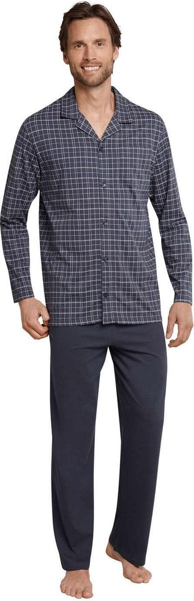 Schiesser – Ebony – Pyjama – 159635 – Anthracite - 48