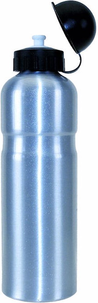 Bidon M-Wave aluminium 750ml - zilver