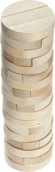 Philos Timber vallende toren - Rond - 75x75x270mm