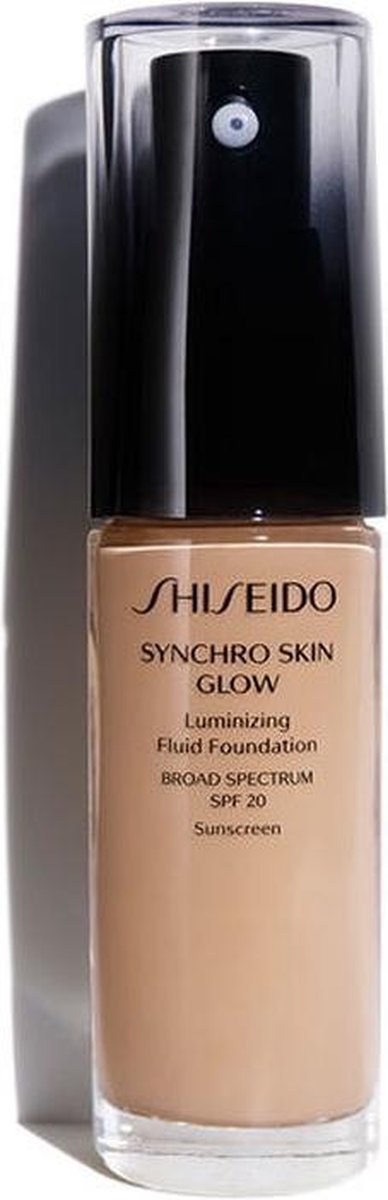 Shiseido - Liquid (Luminizing Fluid Foundation) Synchro Skin Glow SPF 20 (Luminizing Fluid Foundation) 30 ml Rose 4 - 30ml