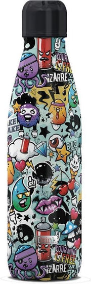 I-drink Thermosfles Grafitti 500 Ml Rvs