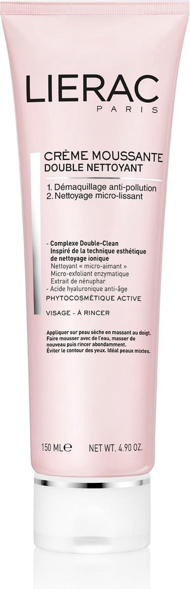 Lierac - Deaquillant Foaming Cream Double Cleanser - Foam Makeup Agent