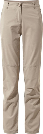 Craghoppers Outdoorbroek Nosilife Pro Ii Dames Polyamide Beige Mt 46/s