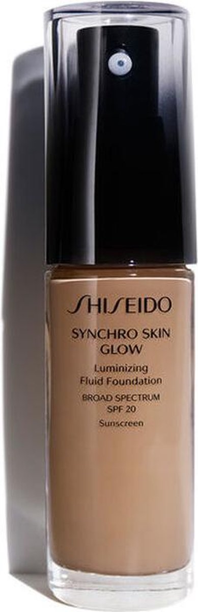Shiseido Synchro Skin Glow Luminizing Fluid Foundation Pompflacon Crème 30 ml