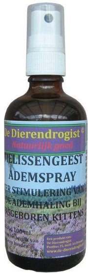 Dierendrogist Melissengeest Ademspray Kitten - 100 ml