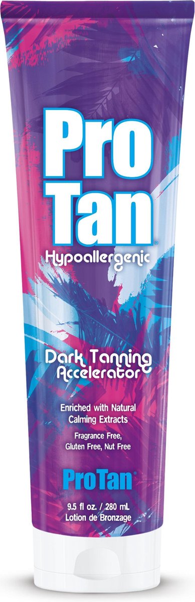 PRO TAN HYPOALLERGENE ZONNEBANKCREME BRUINVERSNELLER - 280ML