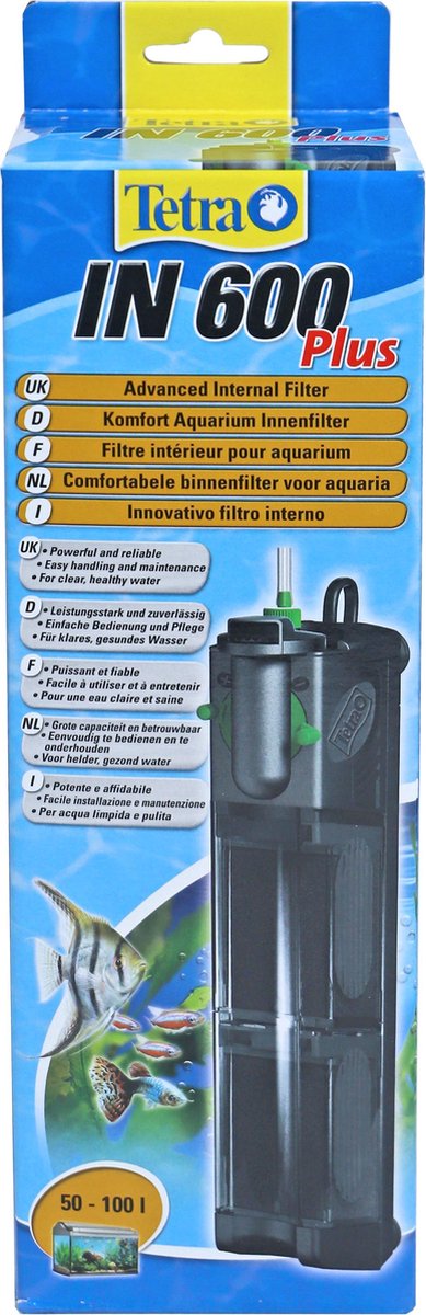 Tetra binnenfilter IN600 plus.