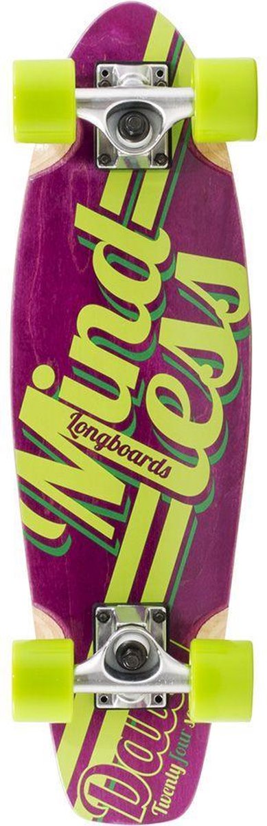 Skateboard Cruiser Mindless Stained paars
