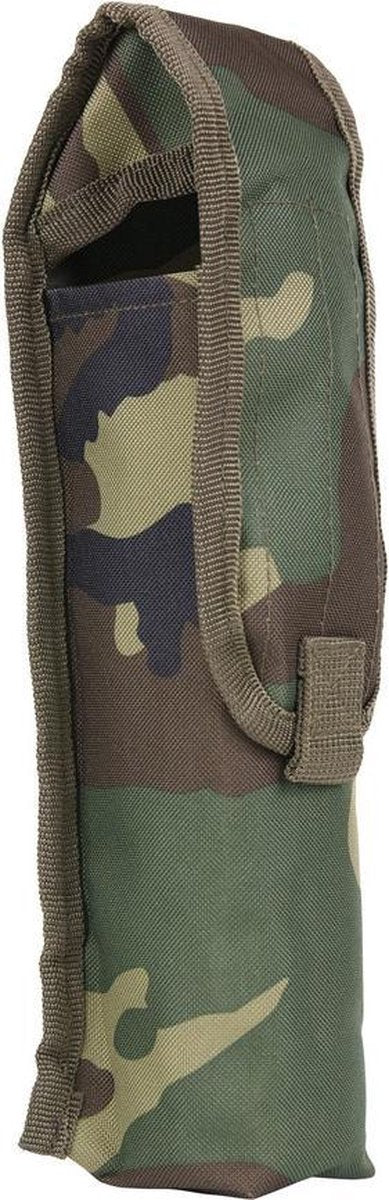 101Inc Molle pouch gasfles L woodland camo