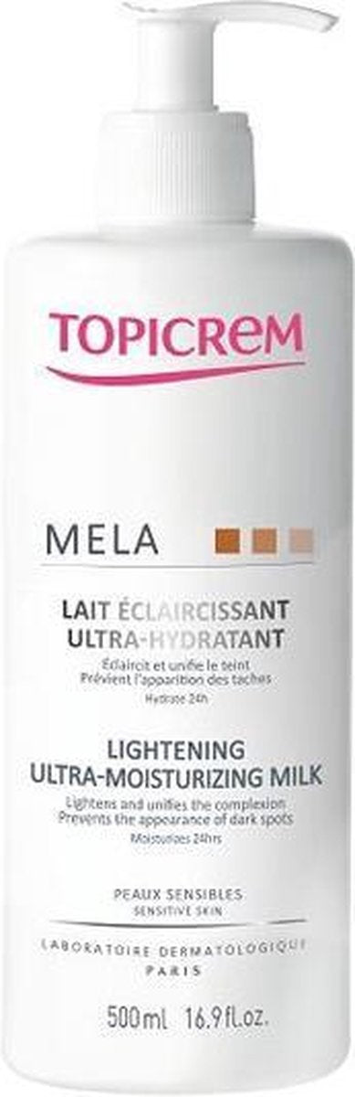 Topicrem Melk Body Care Mela Lightening Ultra-Moisturizing Milk