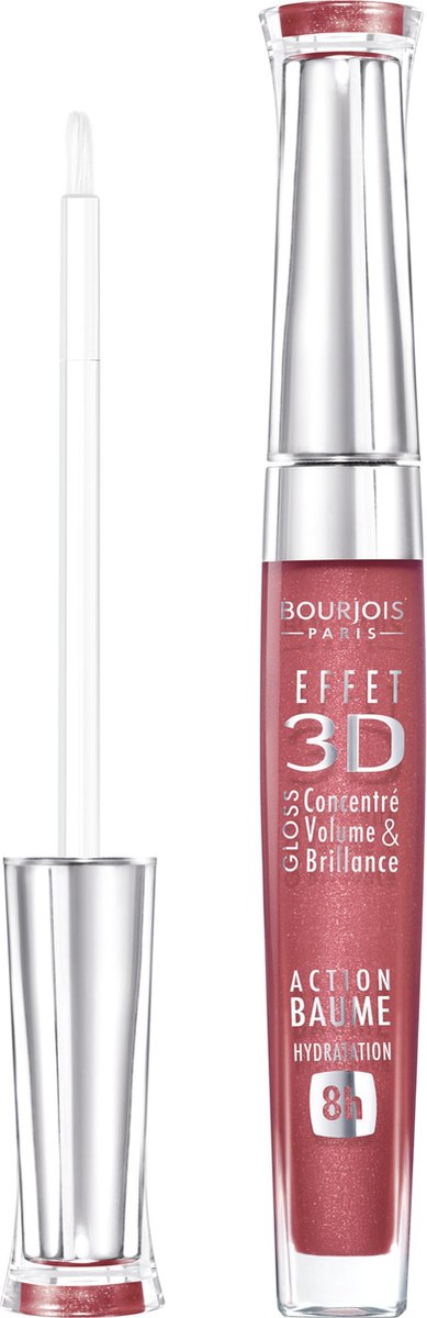 Bourjois - Nouveau Effet 3D Gloss - Lip Gloss with 3D effect 03 Brun Rose Academic -