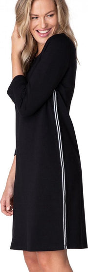 YEST Yulia Jurk - Black/Ecru - maat 36