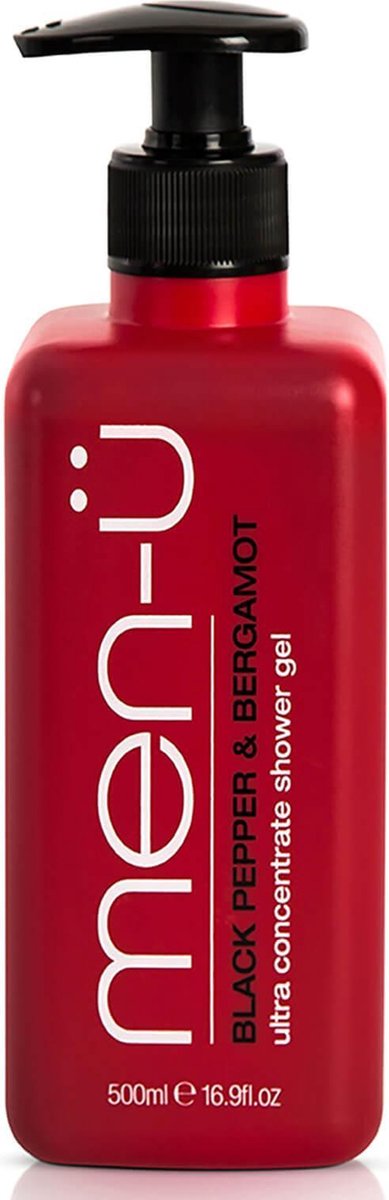 men-ü Black Pepper & Bergamot Shower Gel 500 ml