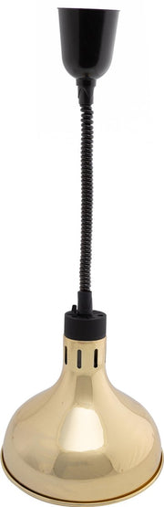 Professionele Horeca Warmhoudlamp - Verstelbaar- Goud - Ø290mm.