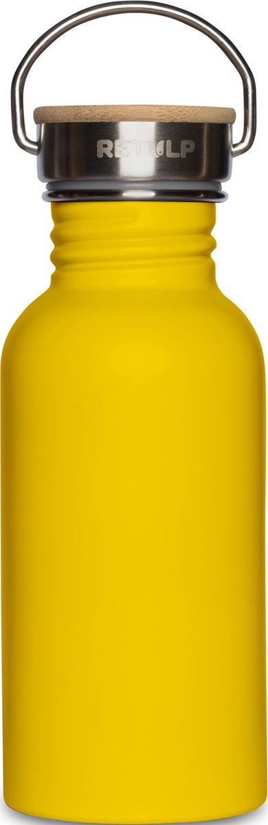 Retulp Urban – Drinkfles – 500ML – Happy Yellow – Geel