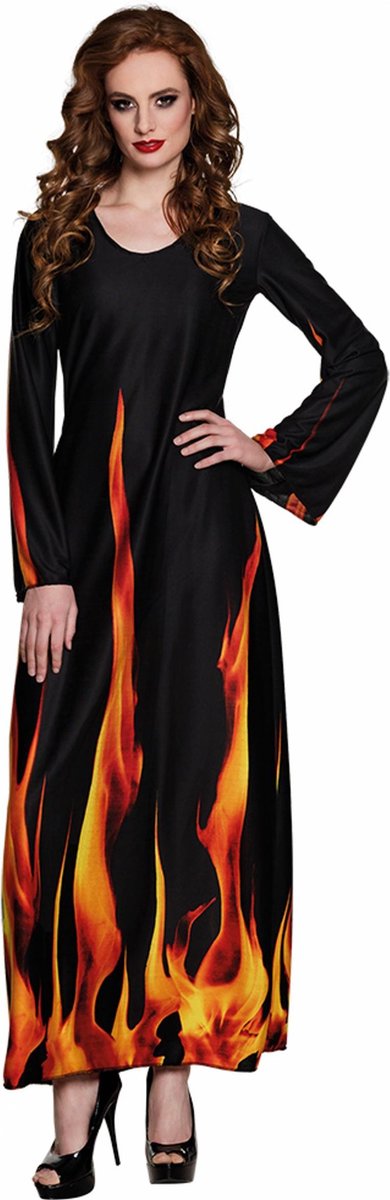 Vlammen kostuum voor dames - Verkleedkleding