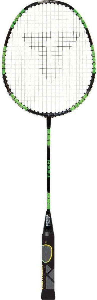 Talbot Torro Badmintonracket Eli Teen 63 Cm Zwart/geel/groen