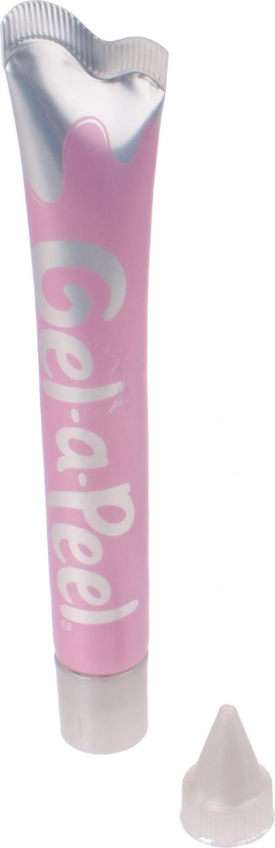 Mga Gel-a-peel Navulstick Glow In The Dark Roze 30 Gram