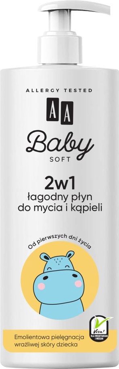 Aa - Baby Soft 2W1 Delicious Washing And Bathing Spray 500Ml