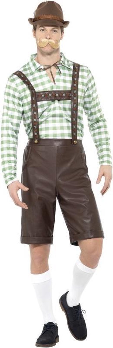 Boeren Tirol & Oktoberfest Kostuum | Zickenbock Oktoberfeest | Man | Large | Bierfeest | Verkleedkleding