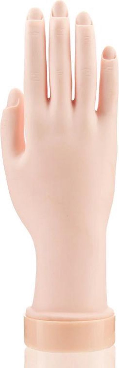 Professionele Nagel Oefenhand - Oefenhand voor Nagels - Nageltrainer - Oefenhand - Nailtrainer - Oefenvinger - Oefenhand Nagels - Oefen Nagels - Nagels