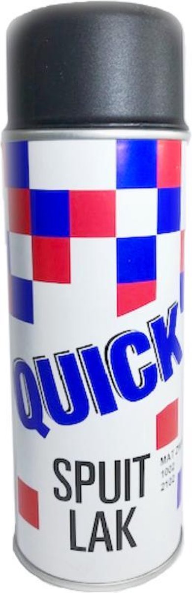 Cyclus Spuitlak 400ml mat zwart