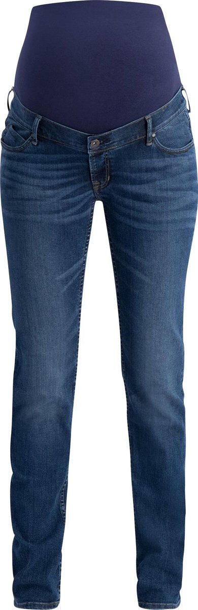 Noppies Zwangerschapsbroek Beau - Authentic Blue - Maat 38/30