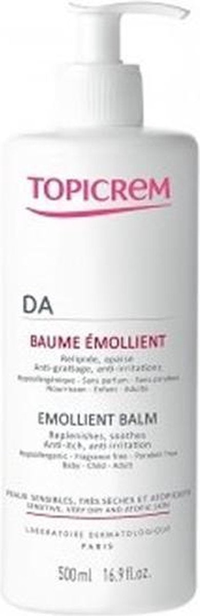 Topicrem Da Emollient Balm 500ml
