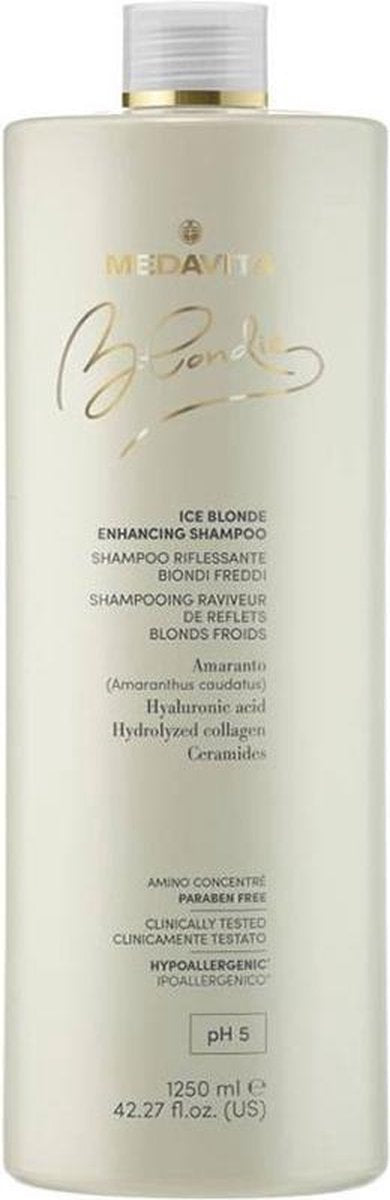 Medavita Blondie Ice Blonde Enhancing Shampoo