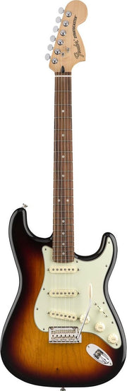 Deluxe Roadhouse Stratocaster Pau Ferro Fretboard 3-Tone Sunburst