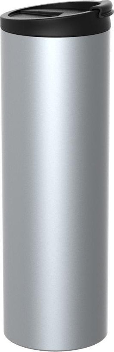ZAK! Designs Gemini Drinkbeker - Dubbelwandig - RVS - 450 ml - Zilver