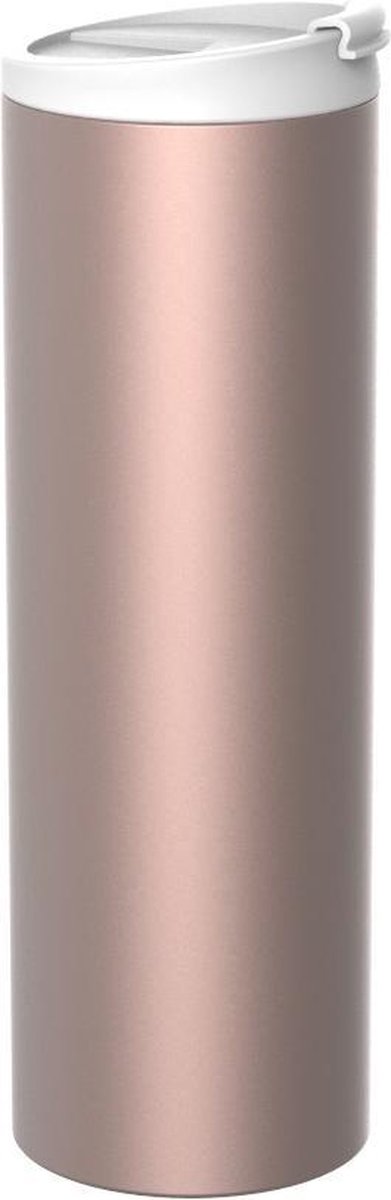 ZAK! Designs Gemini Drinkbeker - Dubbelwandig - RVS - 450 ml - Rosé