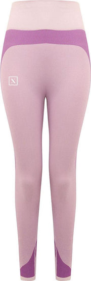 LXURY Tech Dames Sportlegging  Maat XXL/3XL - Roze - Naadloze Legging  - Relax - Dames Leggings - Yoga & Fitness - Hoge Taille - Legging