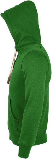 SOLS Sherpa Unisex Zip-Up Hooded Sweatshirt / Hoodie (Koningsblauw)