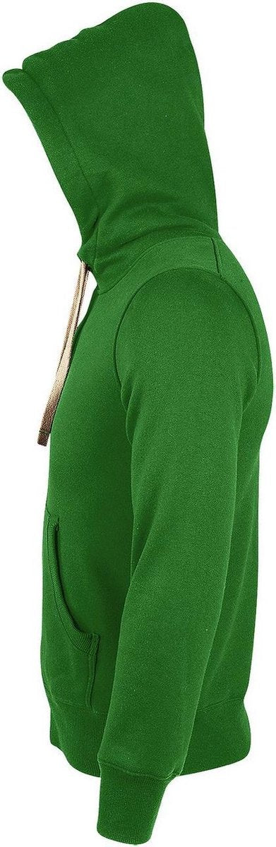 SOLS Sherpa Unisex Zip-Up Hooded Sweatshirt / Hoodie (Koningsblauw)