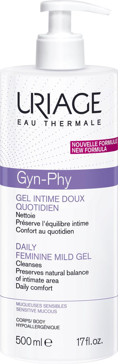 Uriage Gyn-Phy Intimate Hygiene Refreshing Gel 500ml