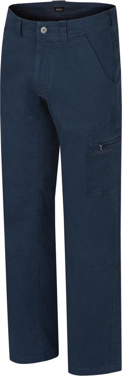 Hannah Broek Remos Heren Katoen/elastaan Blauw Mt L
