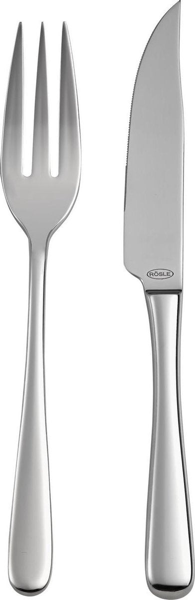 Rösle Bestekset Steak Rvs Zilver 12 Stuks