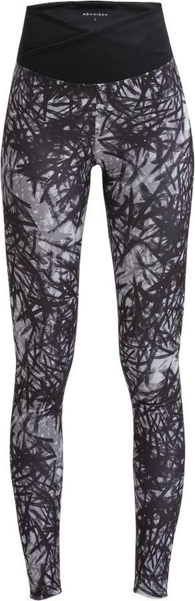 Röhnisch Flattering Wrap Tights Dames Sketch Grey Maat Xs