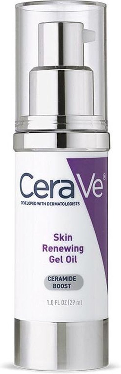 CeraVe Skin Renewing Ceramide Gel - Gezichtsolie - Complete Anti-veroudering  - SPF 30 - Retinol - Vitamine C - Nachtcrème - Olie