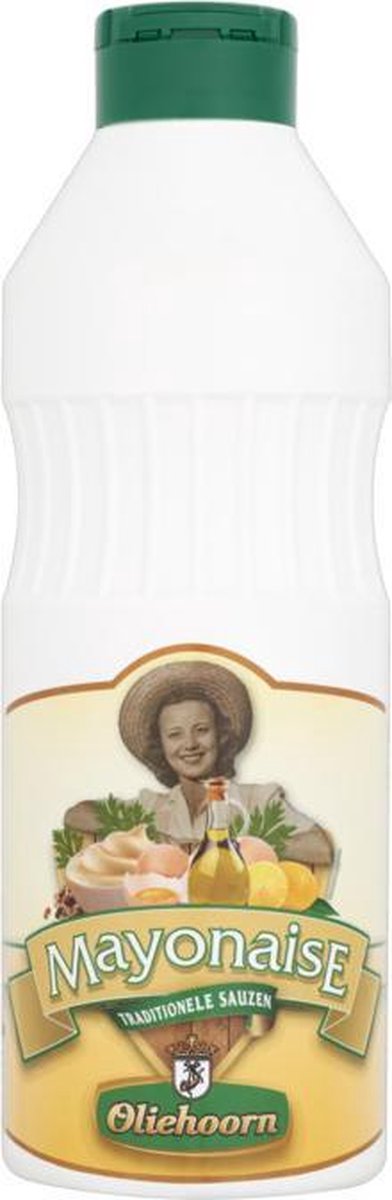 Oliehoorn - 80% Mayonaise - Fles 6 x 450 ml