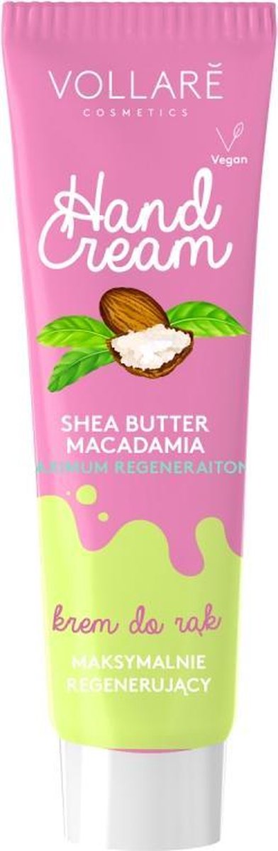 VOLLARE Regenerating Hand Cream 100ml.