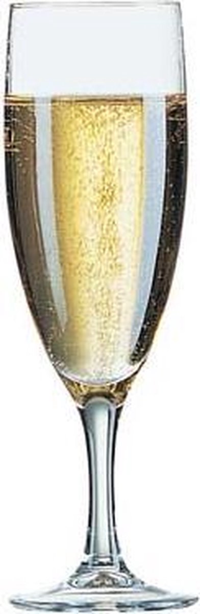 ELEGANCE CHAMPAGNE GLASS 13CL SET12 *