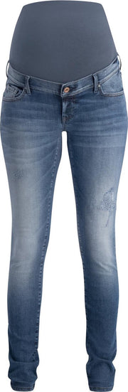 Noppies Zwangerschapsbroek Avi - Tinted Blue - Maat 26/32