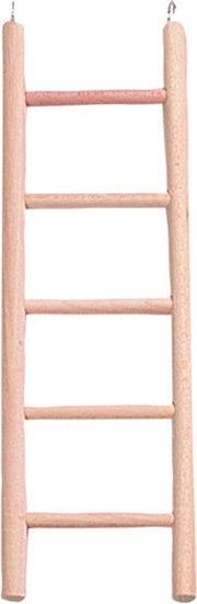 Vogelspeelgoed Houten ladder - Bruin - 7 x 1 x 22 cm