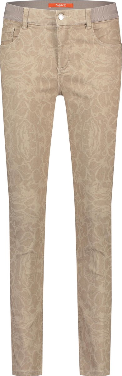 Angels OSFA Dames Jeans One size Camel Patroon